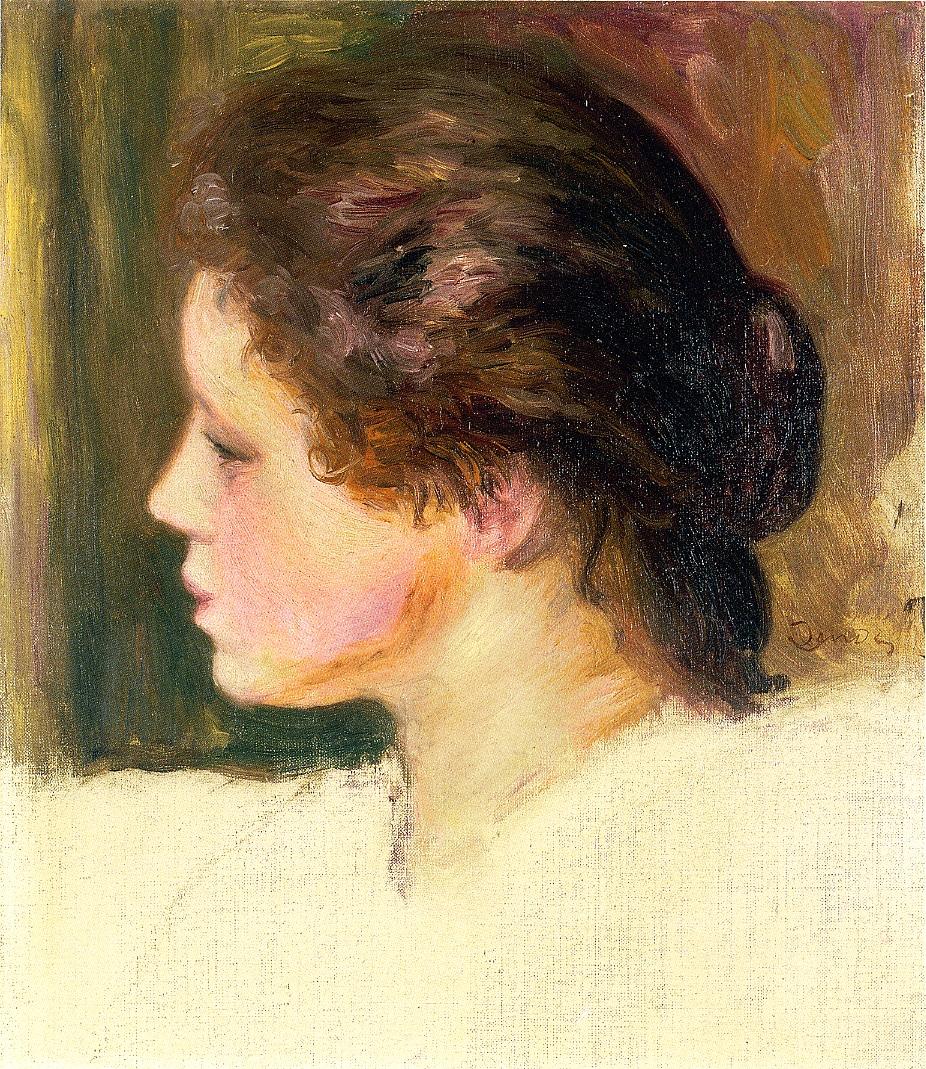 Woman's head 1887